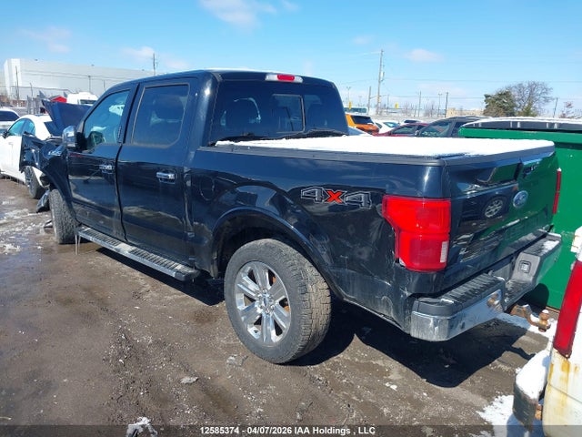 2018 Ford F-150 Lariat მანქანა იყიდება აუქციონზე, vin: 1FTEW1EG0JFC72627, აუქციონის ნომერი: 12585374