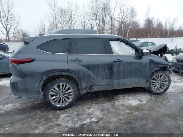12540169 :رقم المزاد ، 5TDEBRCH5SS679401 vin ، 2025 Toyota Highlander Hybrid Limited مزاد بيع