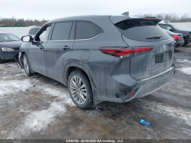 12540169 :رقم المزاد ، 5TDEBRCH5SS679401 vin ، 2025 Toyota Highlander Hybrid Limited مزاد بيع