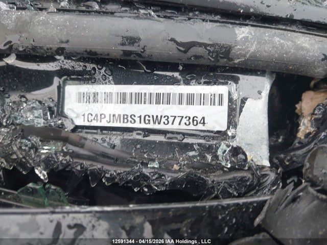 1C4PJMBS1GW377364 Jeep Cherokee Trailhawk