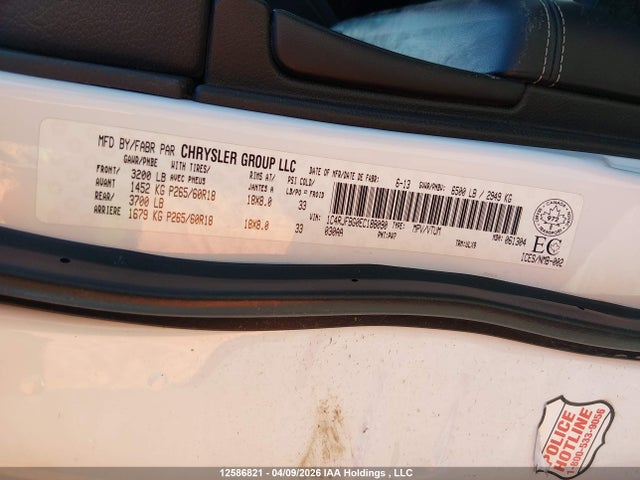 1C4RJFBG0EC188090 Jeep Grand Cherokee Limited