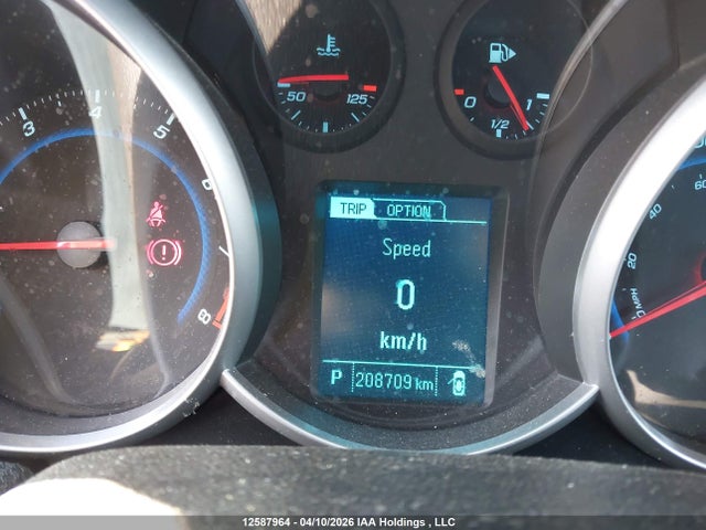 2014 Chevrolet Cruze 1lt მანქანა იყიდება აუქციონზე, vin: 1G1PC5SB6E7224009, აუქციონის ნომერი: 12587964