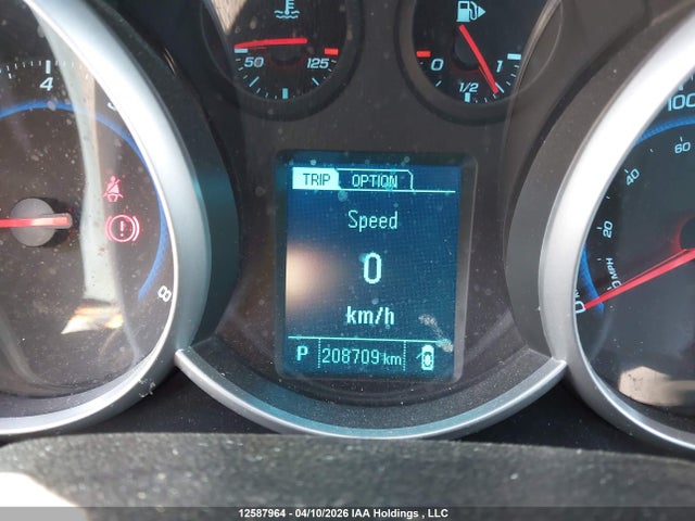 2014 Chevrolet Cruze 1lt მანქანა იყიდება აუქციონზე, vin: 1G1PC5SB6E7224009, აუქციონის ნომერი: 12587964