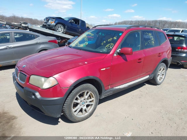 Продаж на аукціоні авто 2005 Bmw X3 2.5i, vin: WBXPA73465WC52395, номер лоту: 12598360