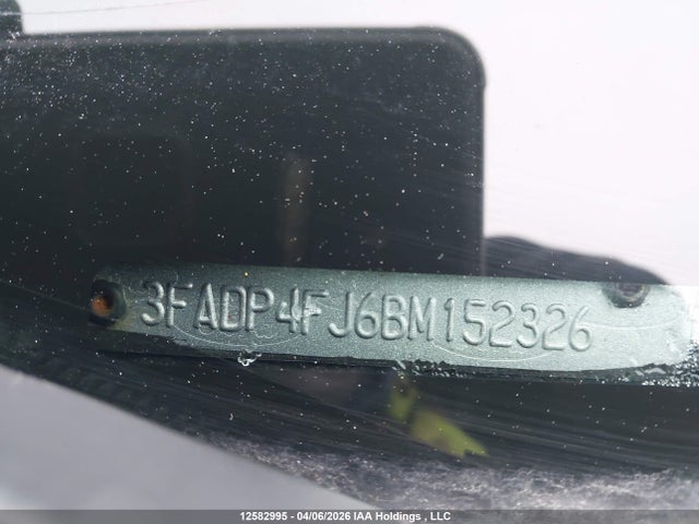 Продаж на аукціоні авто 2011 Ford Fiesta Ses, vin: 3FADP4FJ6BM152326, номер лоту: 12582995
