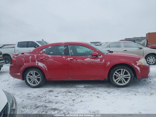 12598606 :رقم المزاد ، 1B3BD1FB7BN537564 vin ، 2011 Dodge Avenger Sxt مزاد بيع