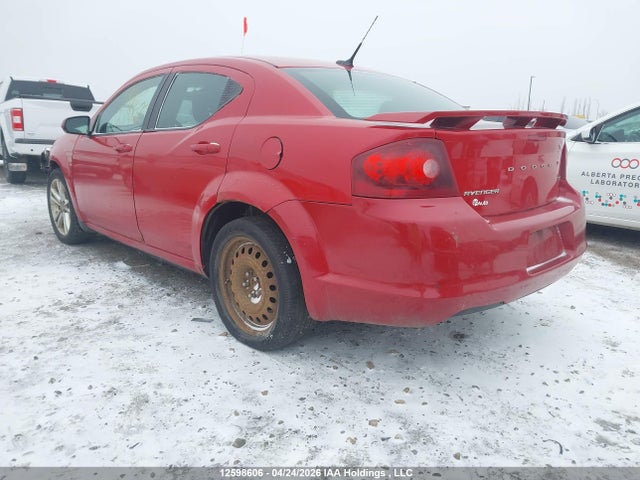 12598606 :رقم المزاد ، 1B3BD1FB7BN537564 vin ، 2011 Dodge Avenger Sxt مزاد بيع