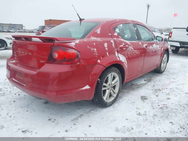 12598606 :رقم المزاد ، 1B3BD1FB7BN537564 vin ، 2011 Dodge Avenger Sxt مزاد بيع