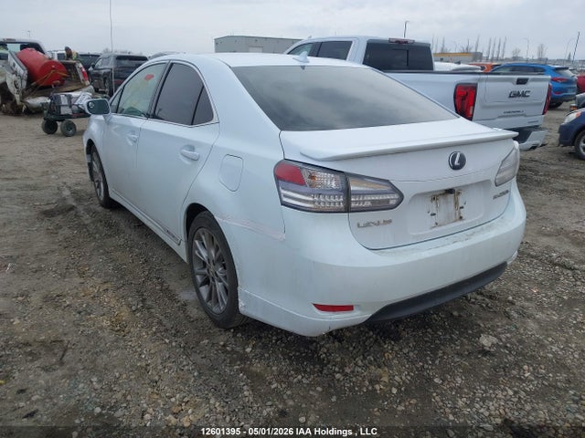 2010 Lexus Hs 250h მანქანა იყიდება აუქციონზე, vin: JTHBB1BA0A2002334, აუქციონის ნომერი: 12601395