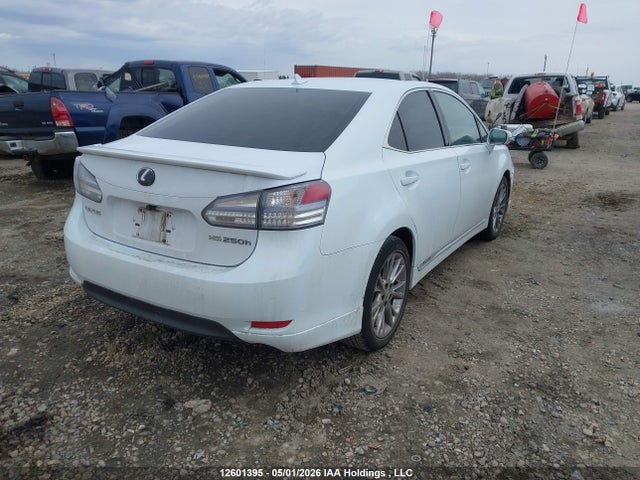 2010 Lexus Hs 250h მანქანა იყიდება აუქციონზე, vin: JTHBB1BA0A2002334, აუქციონის ნომერი: 12601395