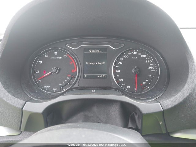 2016 Audi A3 2.0t Technik მანქანა იყიდება აუქციონზე, vin: WAUK8GFF2G1011749, აუქციონის ნომერი: 12597041