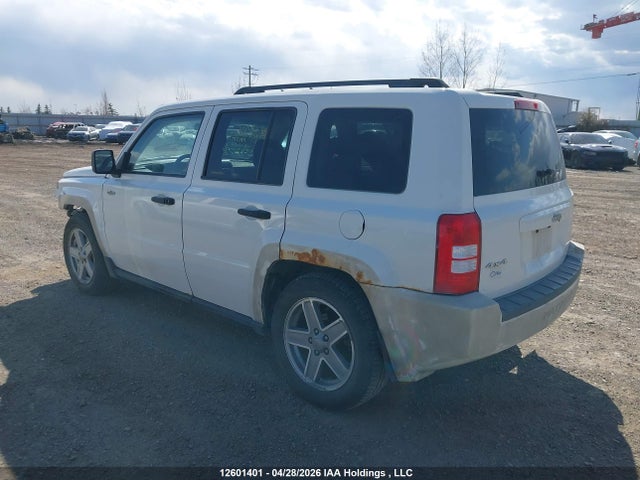 Продаж на аукціоні авто 2008 Jeep Patriot Sport, vin: 1J8FF28W38D701805, номер лоту: 12601401