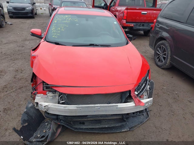 2019 Honda Civic Si Si მანქანა იყიდება აუქციონზე, vin: 2HGFC1E53KH201015, აუქციონის ნომერი: 12601402