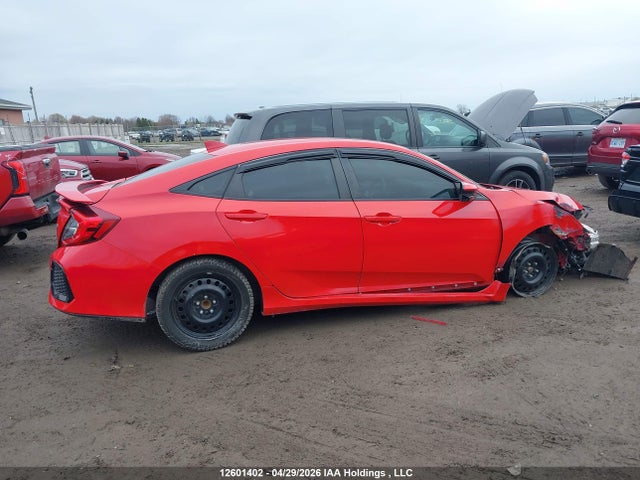 2019 Honda Civic Si Si მანქანა იყიდება აუქციონზე, vin: 2HGFC1E53KH201015, აუქციონის ნომერი: 12601402