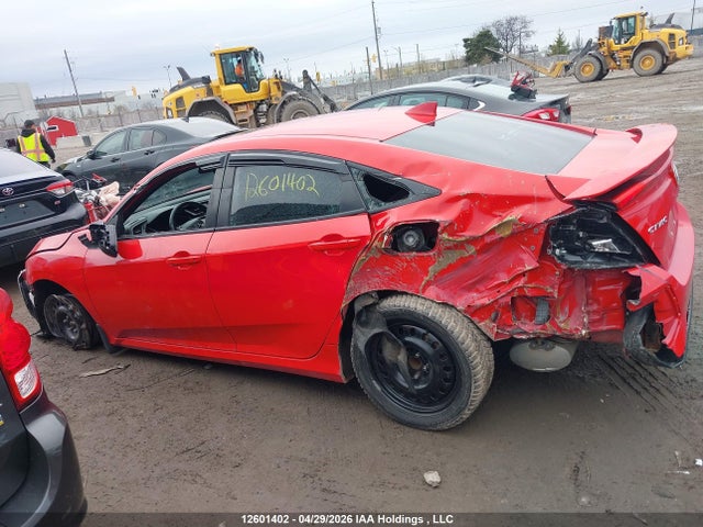 2019 Honda Civic Si Si მანქანა იყიდება აუქციონზე, vin: 2HGFC1E53KH201015, აუქციონის ნომერი: 12601402