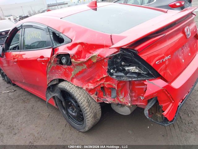 2019 Honda Civic Si Si მანქანა იყიდება აუქციონზე, vin: 2HGFC1E53KH201015, აუქციონის ნომერი: 12601402