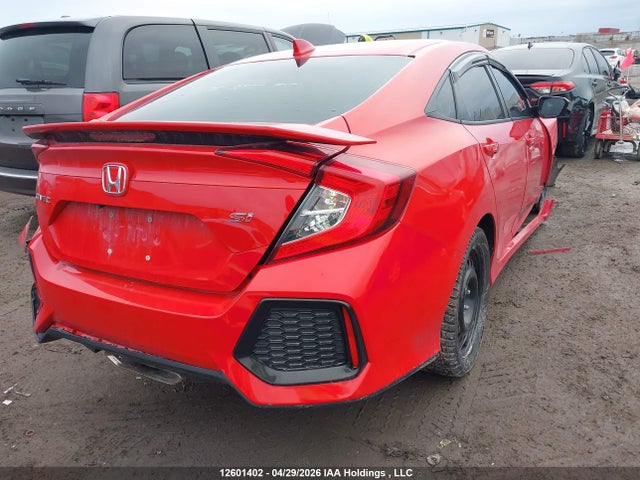 2019 Honda Civic Si Si მანქანა იყიდება აუქციონზე, vin: 2HGFC1E53KH201015, აუქციონის ნომერი: 12601402
