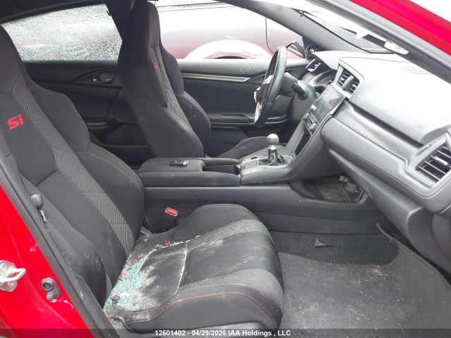 2019 Honda Civic Si Si მანქანა იყიდება აუქციონზე, vin: 2HGFC1E53KH201015, აუქციონის ნომერი: 12601402