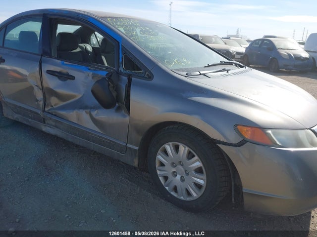 2007 Honda Civic Dx მანქანა იყიდება აუქციონზე, vin: 2HGFA15317H005893, აუქციონის ნომერი: 12601458