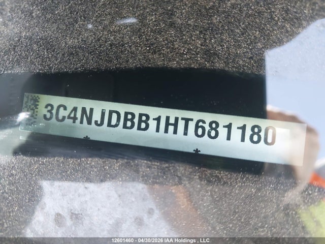 Aukcja sprzedaży 2017 Jeep New Compass North, vin: 3C4NJDBB1HT681180, numer aukcji: 12601460