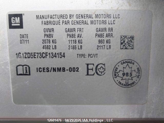 Продажа на аукционе авто 2012 Chevrolet Malibu, vin: 1G1ZD5E73CF134154, номер лота: 12601476