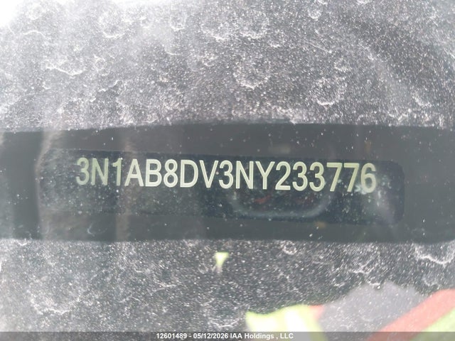 Aukcja sprzedaży 2022 Nissan Sentra, vin: 3N1AB8DV3NY233776, numer aukcji: 12601489