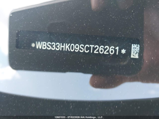 12601533 :رقم المزاد ، WBS33HK09SCT26261 vin ، 2025 Bmw M4 Competition M Xdrive مزاد بيع