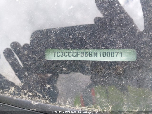 12601539 :رقم المزاد ، 1C3CCCFB6GN100071 vin ، 2016 Chrysler 200 Lx مزاد بيع