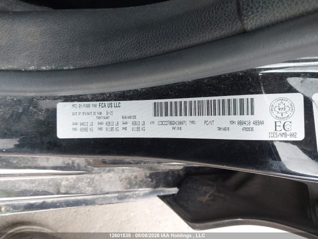12601539 :رقم المزاد ، 1C3CCCFB6GN100071 vin ، 2016 Chrysler 200 Lx مزاد بيع