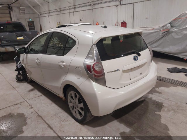 12601600 :رقم المزاد ، JTDKDTB3XC1027954 vin ، 2012 Toyota Prius C مزاد بيع