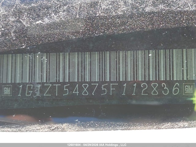 Aukcja sprzedaży 2005 Chevrolet Malibu Ls, vin: 1G1ZT54875F112836, numer aukcji: 12601604
