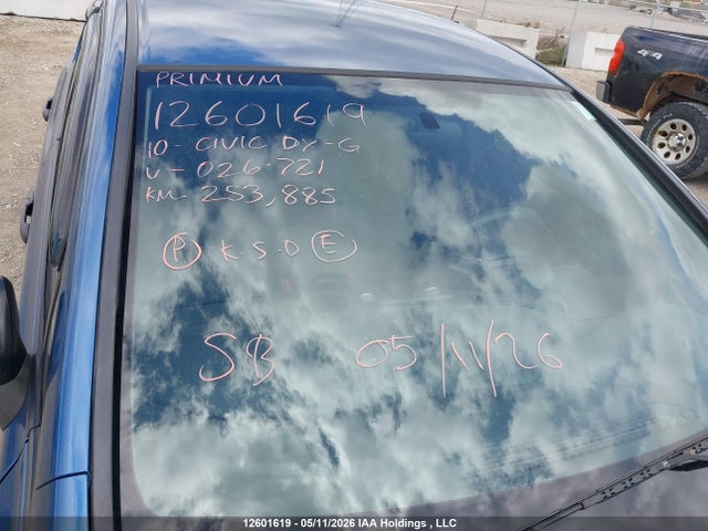 Продажа на аукционе авто 2010 Honda Civic Dx-g, vin: 2HGFA1F42AH026721, номер лота: 12601619