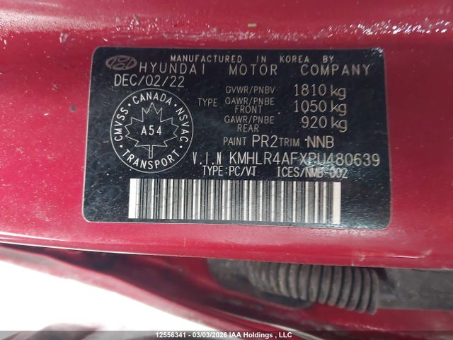 KMHLR4AFXPU480639 Hyundai Elantra N Line Unlimited Dct