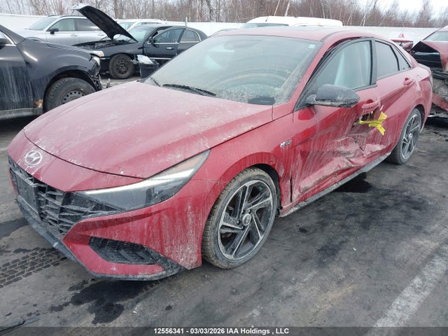 KMHLR4AFXPU480639 Hyundai Elantra N Line Unlimited Dct