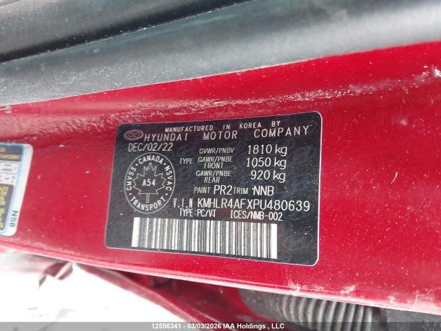 KMHLR4AFXPU480639 Hyundai Elantra N Line Unlimited Dct