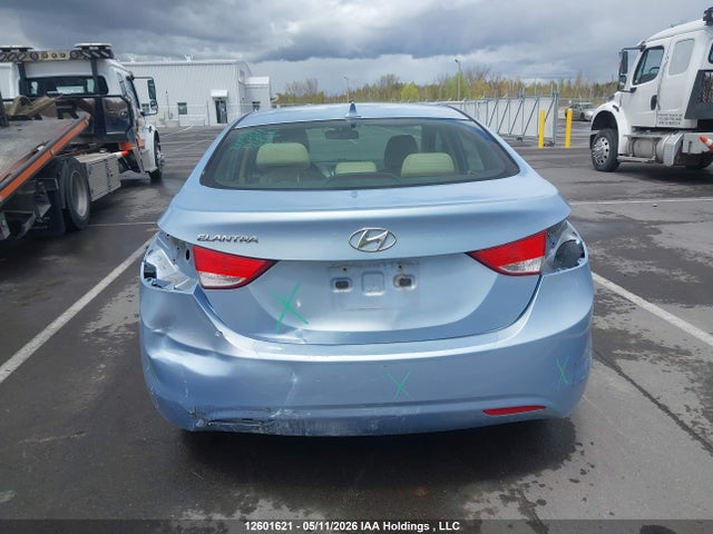2012 Hyundai Elantra Gls/limited მანქანა იყიდება აუქციონზე, vin: KMHDH4AE6CU432807, აუქციონის ნომერი: 12601621