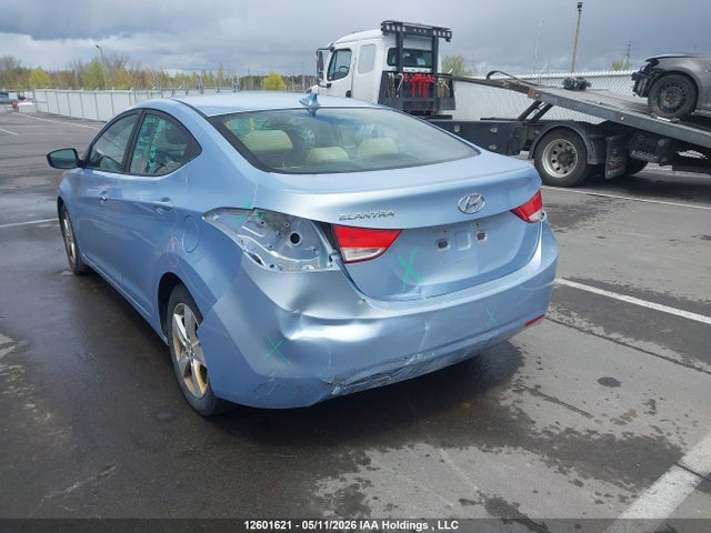 2012 Hyundai Elantra Gls/limited მანქანა იყიდება აუქციონზე, vin: KMHDH4AE6CU432807, აუქციონის ნომერი: 12601621