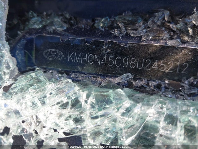 2008 Hyundai Accent Gls მანქანა იყიდება აუქციონზე, vin: KMHCN45C98U245212, აუქციონის ნომერი: 12601629