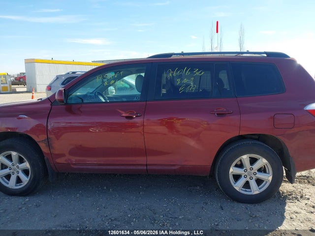 12601634 :رقم المزاد ، 5TDJK3EHXAS008183 vin ، 2010 Toyota Highlander Se مزاد بيع