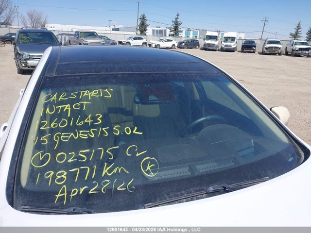 Aukcja sprzedaży 2015 Hyundai Genesis 5.0l, vin: KMHGN4JF5FU025175, numer aukcji: 12601643