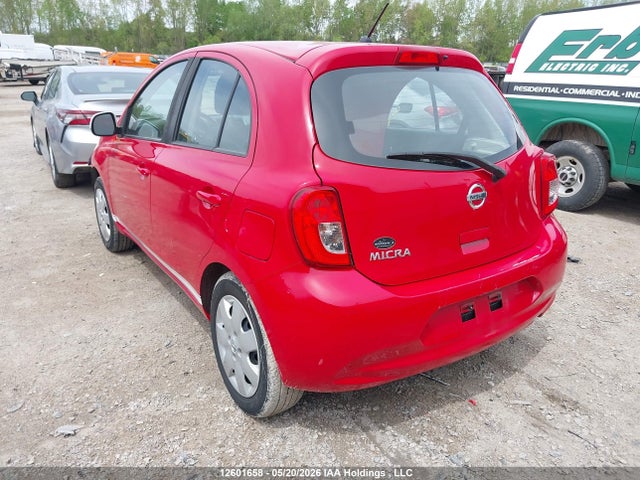 Продажа на аукционе авто 2017 Nissan Micra S/sr/sv, vin: 3N1CK3CP5HL266083, номер лота: 12601658