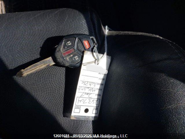 Продаж на аукціоні авто 2007 Mitsubishi Eclipse Spyder Gt, vin: 4A3AL45T37E603590, номер лоту: 12601681