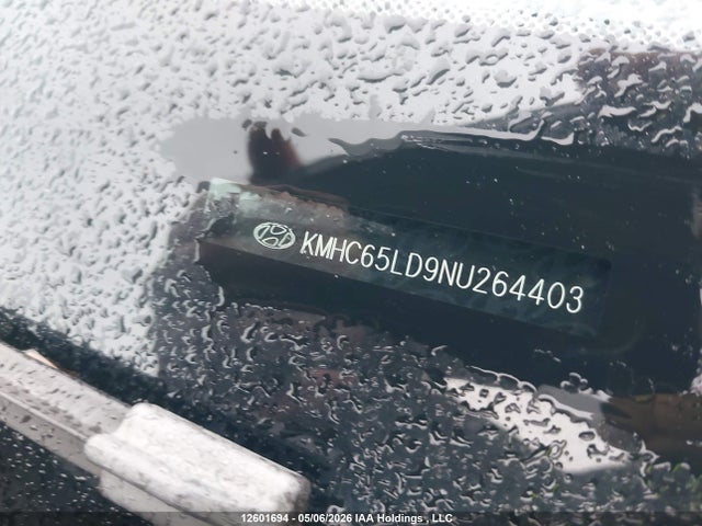 12601694 :رقم المزاد ، KMHC65LD9NU264403 vin ، 2022 Hyundai Ioniq Plug-in Hybrid Essential مزاد بيع