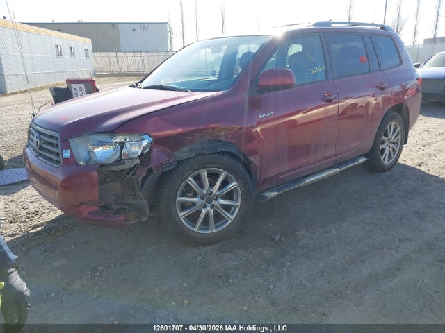 2008 Toyota Highlander V6 Sport მანქანა იყიდება აუქციონზე, vin: JTEES43A382006429, აუქციონის ნომერი: 12601707