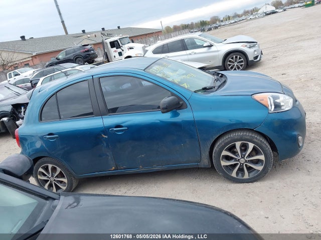 2015 Nissan Micra S/sr/sv მანქანა იყიდება აუქციონზე, vin: 3N1CK3CP5FL243058, აუქციონის ნომერი: 12601768