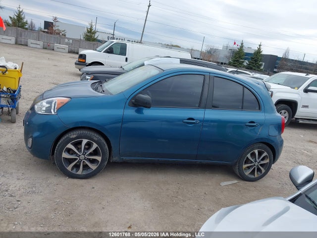 2015 Nissan Micra S/sr/sv მანქანა იყიდება აუქციონზე, vin: 3N1CK3CP5FL243058, აუქციონის ნომერი: 12601768