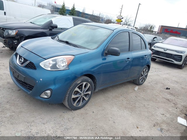 2015 Nissan Micra S/sr/sv მანქანა იყიდება აუქციონზე, vin: 3N1CK3CP5FL243058, აუქციონის ნომერი: 12601768