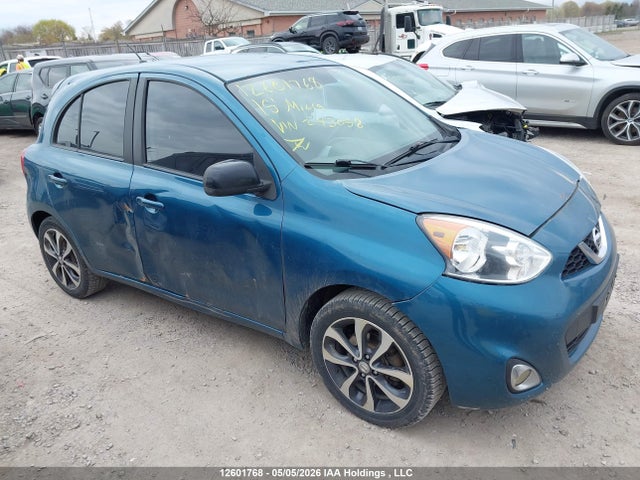 2015 Nissan Micra S/sr/sv მანქანა იყიდება აუქციონზე, vin: 3N1CK3CP5FL243058, აუქციონის ნომერი: 12601768