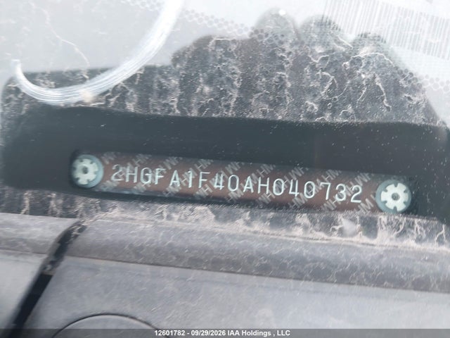 Продажа на аукционе авто 2010 Honda Civic Dx-g, vin: 2HGFA1F40AH040732, номер лота: 12601782