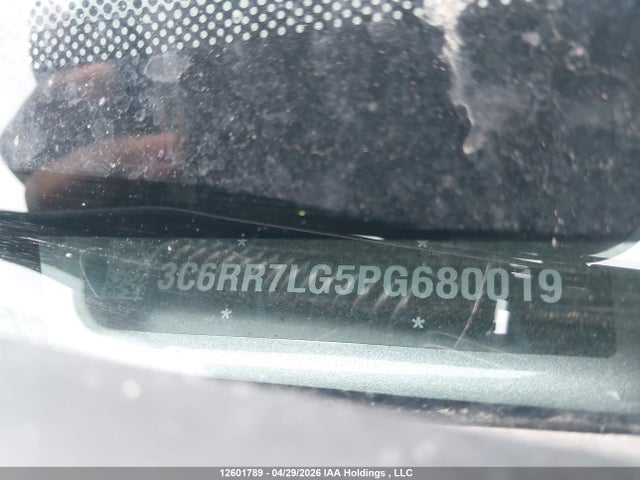 12601789 :رقم المزاد ، 3C6RR7LG5PG680019 vin ، 2023 Ram 1500 Classic Slt مزاد بيع